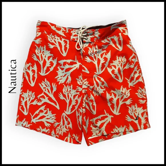 Nautica Mens Swim Trunks - Picture 1 of 10